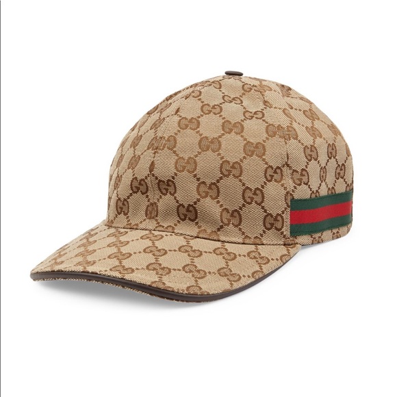 Gucci Other - NEW Gucci Canvas Baseball Hat Cap